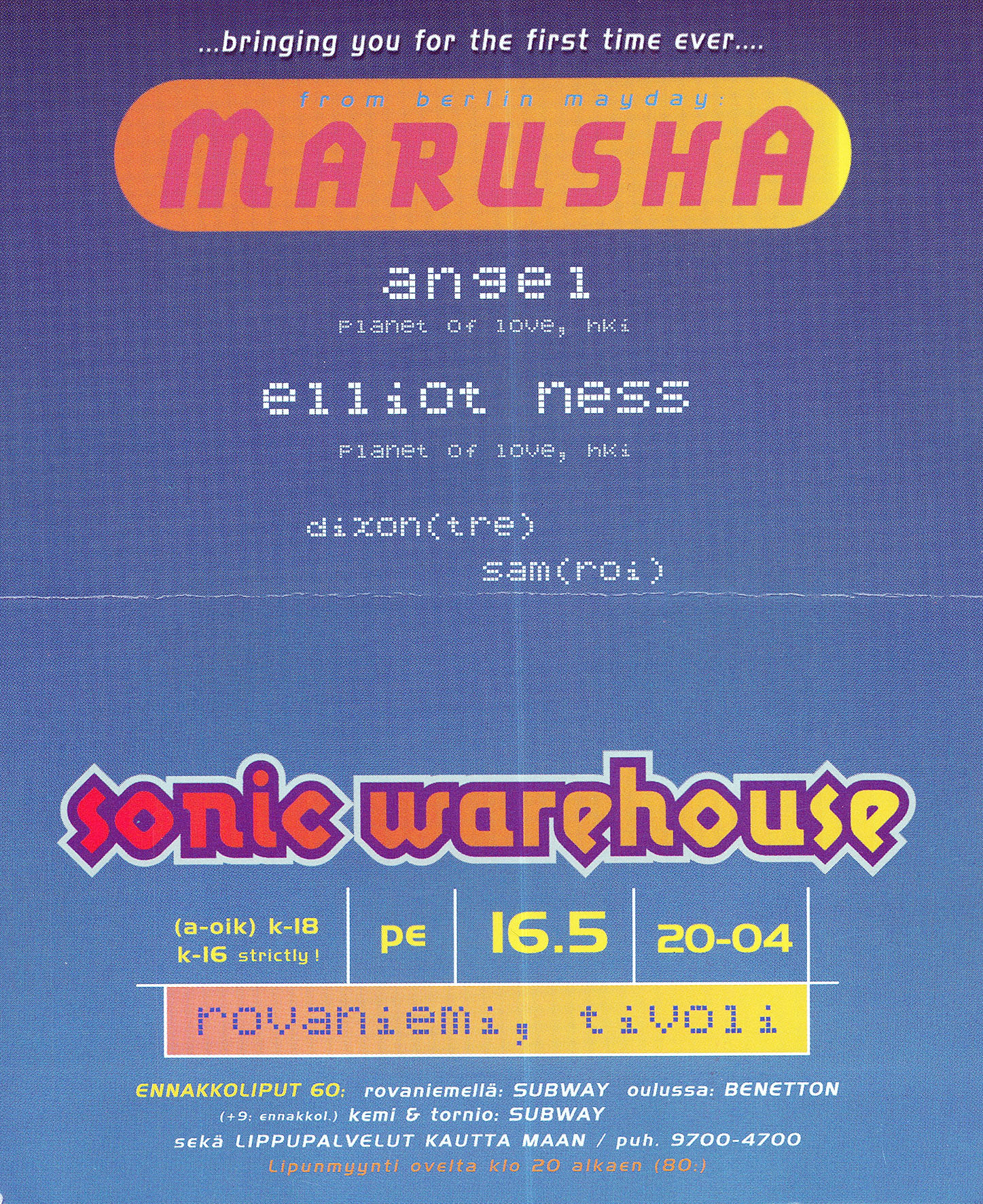 Flyers from the past
